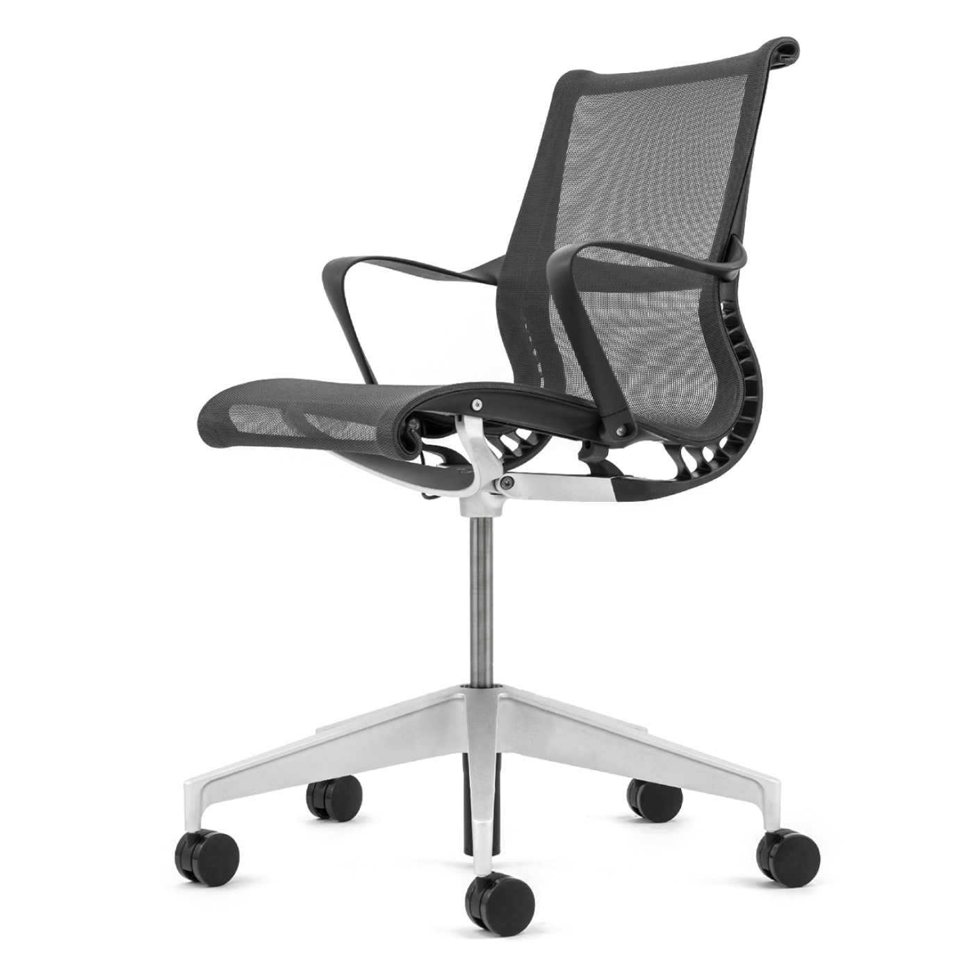 Lilla Udgående Afhængighed Herman Miller Setu Graphite - Premium Refurbished